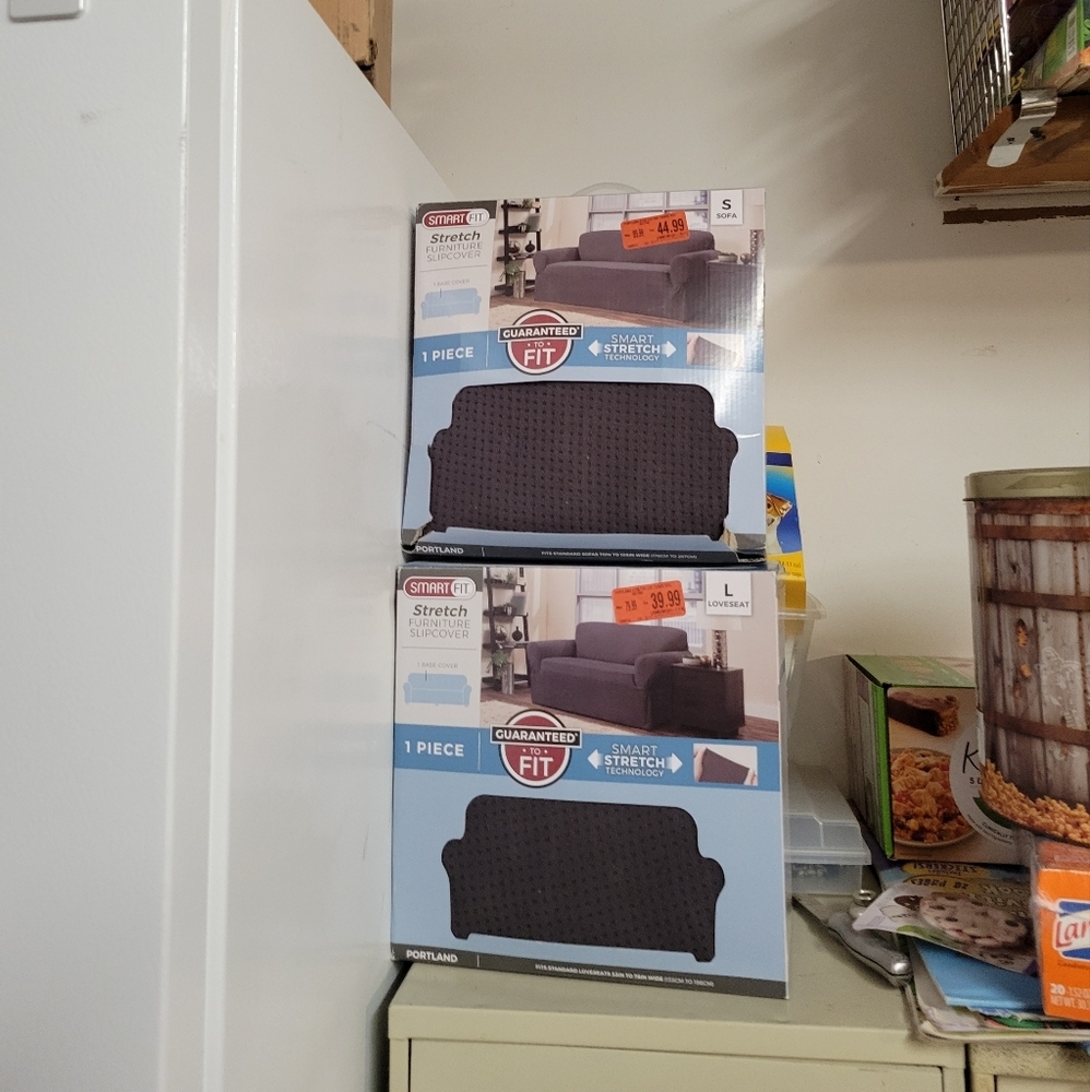 New Smartfit sofa and loveseat Covers